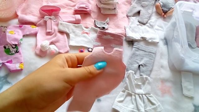Как я шью одежду мини реборнам ООАК