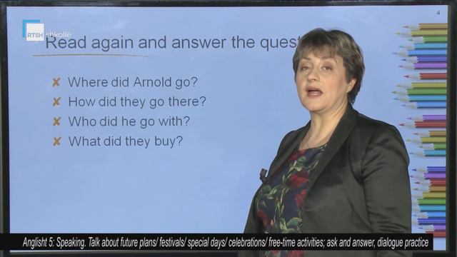 Anglisht 5 - Speaking. Talk about future plans/ festivals/ special days/ celebrations смотреть онлайн