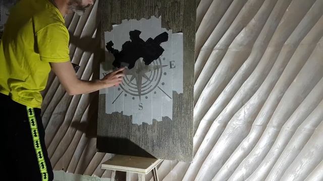 роза ветров. декоративная штукатурка , смотреть онлайн