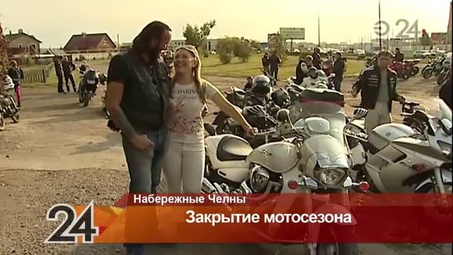 Сотни байкеров совершили мотопробег Набережным Челнам смотреть онлайн
