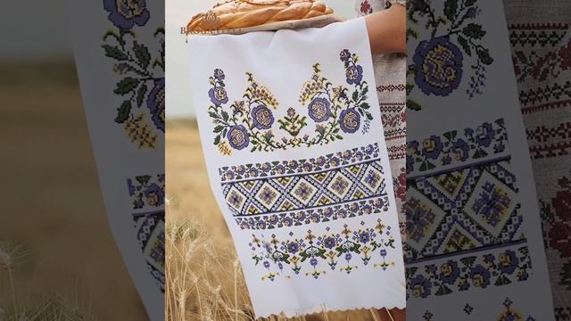 Рушник Орнамент «Добрые напевы» оптом и в розницу от производителя. https://broganteli.ru/ смотреть онлайн