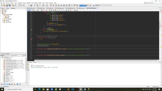 Hướng dẫn làm chức năng thêm sửa xóa tìm kiếm JDBC SQL Server | Java Swing | Phần 2 смотреть онлайн