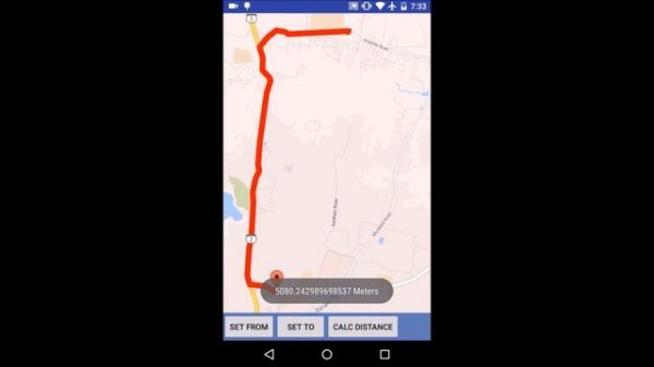 Google Maps Distance Calculator using Google Maps API