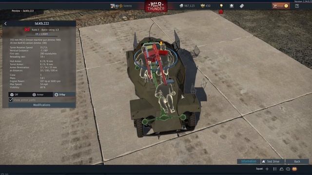 Sd.Kfz.222 First Impressions - War Thunder Sky Guardians смотреть онлайн
