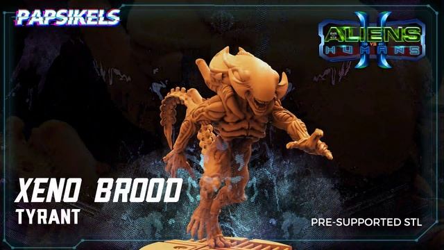 Aliens vs Humans II - June 2021 Release by Papsikels #3Dprinting #Papsikels смотреть онлайн