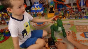 Toy Story Mr Potato Мистер Картошка и Rex рассказ Super MARKA Видео игрушки