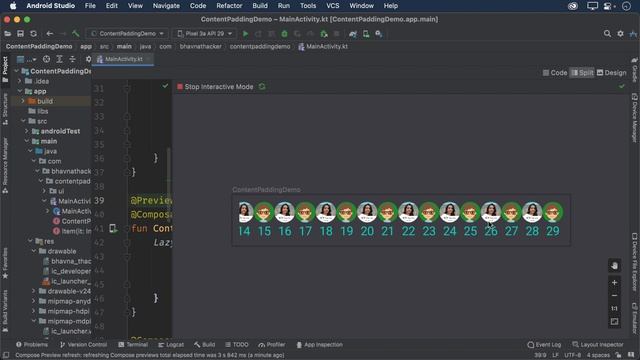 Content Padding & Spacing for Lazy Components in Jetpack Compose | Jetpack Compose Android Tutorial смотреть онлайн