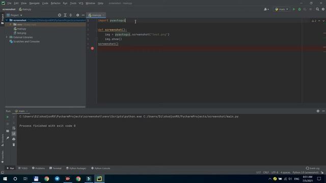 Python yordamida Print Screen dasturini yaratish смотреть онлайн