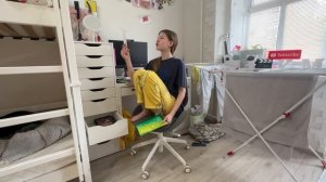 Прогуляли школу с пользой. Кира убирает в столе. Моя идеальная покупка.