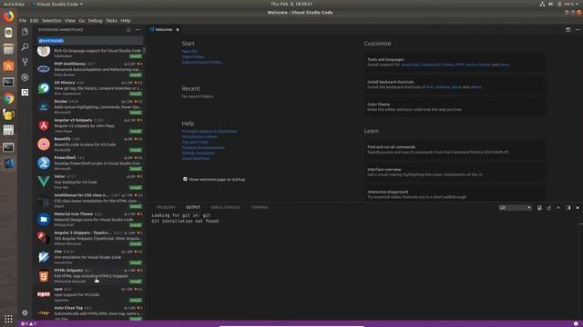 Visual Studio Code Review in Ubuntu 17.10 смотреть онлайн