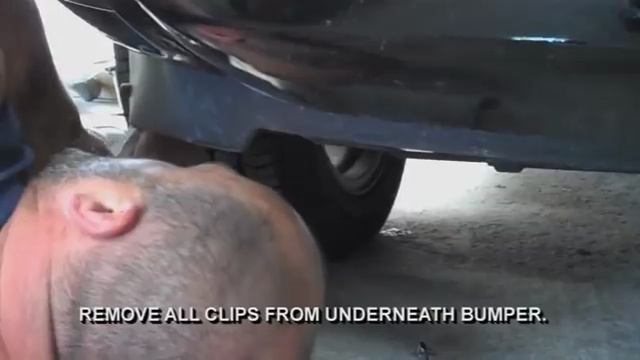 2009-2011 Peugeot 4007 Sedan Bumper Removal. смотреть онлайн