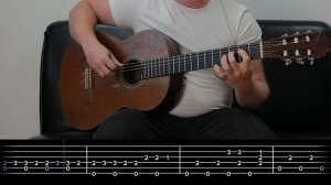 abba money money money guitar tutorial tabs fingerstyle cover instrumental (guitarclub4you)
