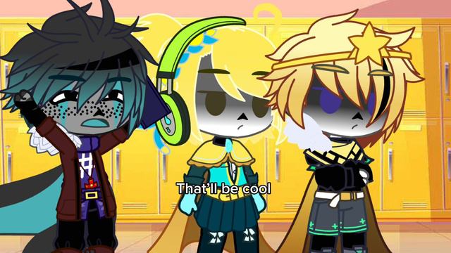 Crescent Sans On The Phone At The School || Undertale Aus Children | @SouthPark || Warning Cuss Wor