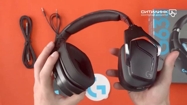 Обзор гарнитуры LOGITECH G635 Lightsync | Ситилинк смотреть онлайн