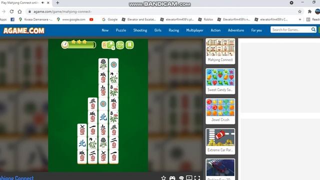 Playing Mahjong Connect Agame(31/5/2021) смотреть онлайн