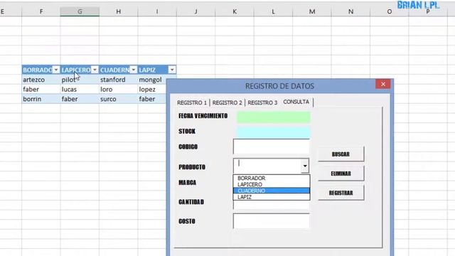 EXCEL-VB COMBOBOX DEPENDIENTES смотреть онлайн