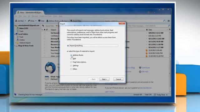 How to Import Outlook 2013 Contacts to Mozilla® Thunderbird смотреть онлайн