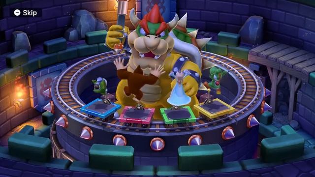 Mario Party 10 Bowser Party #438 Spike, Donkey Kong, Rosalina, Yoshi Chaos Castle Master Difficulty смотреть онлайн