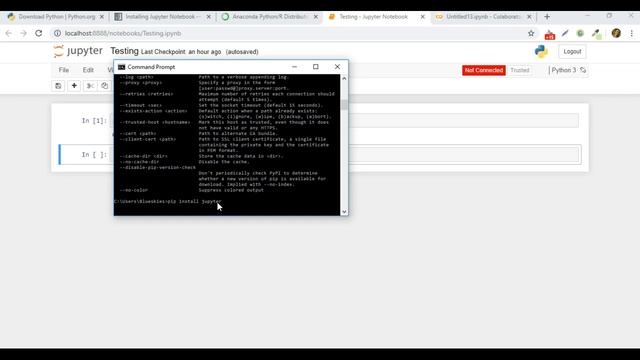 02 setting up python pip and jupyter notebook смотреть онлайн