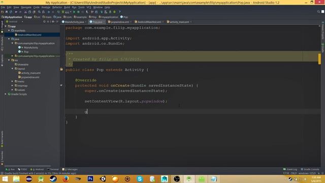 How To Create Pop Up Window In Android смотреть онлайн