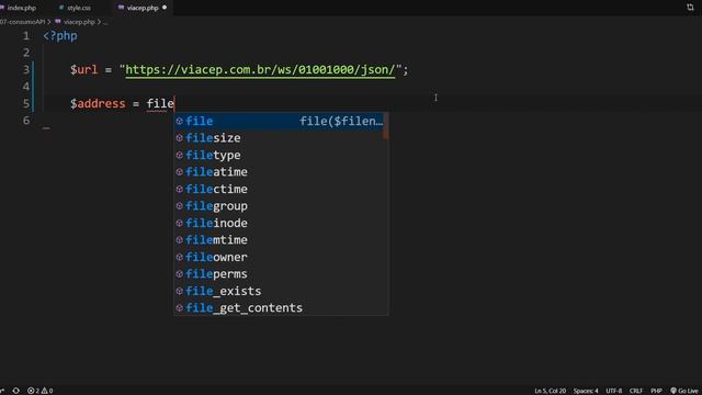 VIA CEP [1/4] - Consumindo com PHP смотреть онлайн