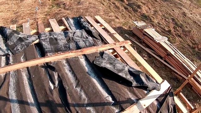 Порвало крышу. Ремонт бытовки. смотреть онлайн