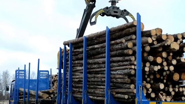 Техника для перевозки леса Тонар смотреть онлайн