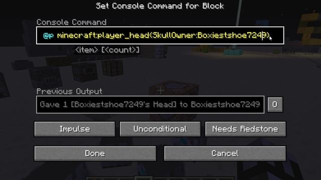 Minecraft Java edition Tutorial: How to get your own player head in Minecraft! смотреть онлайн