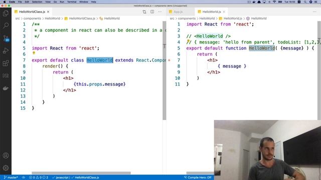 12 - react components - props and state смотреть онлайн