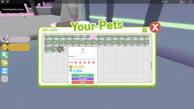 СИМУЛЯТОР ПИТОМЦЕВ 200 ЯИЦ TIER 14! ПОЙМАЛ САМЫХ РЕДКИХ ПИТОМЦЕВ! ROBLOX PETSIMULATOR