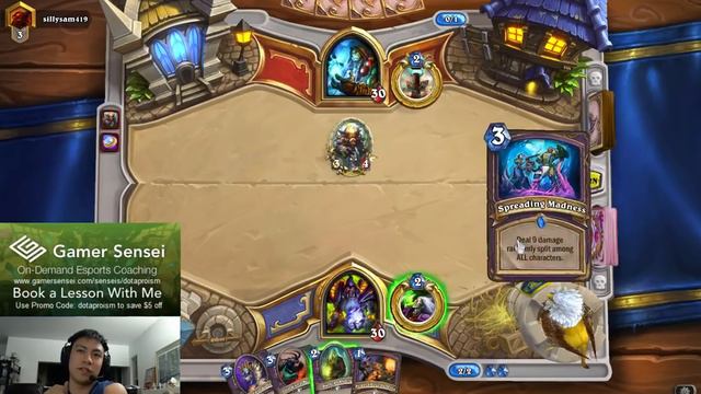 Discard Warlock - Hearthstone One Night in Karazhan Week 1 смотреть онлайн