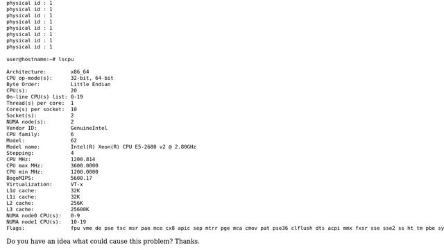 DevOps & SysAdmins: CPU cores not showing or disabled? смотреть онлайн