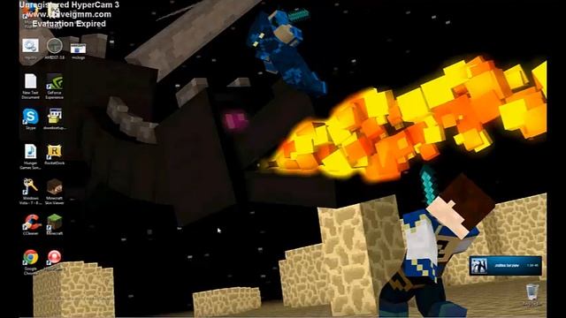 Minecraft урок:как да си сложим скин смотреть онлайн