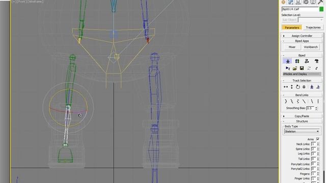 3ds max - моделирвание (скелет для снеговика) смотреть онлайн