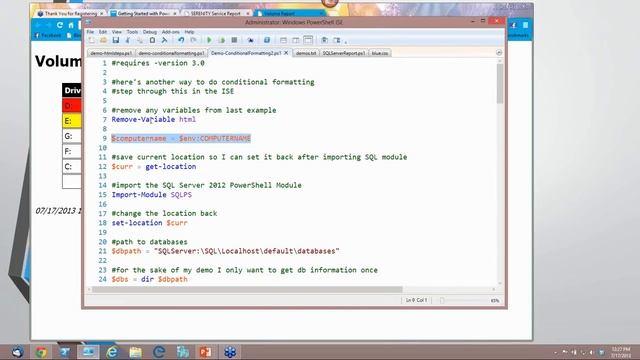 Creating HTML Reports with PowerShell смотреть онлайн