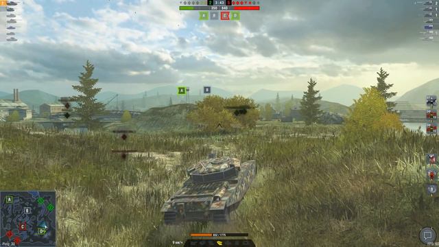 CENTURION 7/1 ПОКАЗАЛ КУЗЬКИНУ МАТЬ WOT BLITZ смотреть онлайн