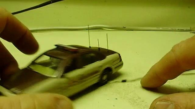 Custom 1:43 Gearbox INDIANA SHERIFF Ford Crown Vic w/ working lights смотреть онлайн