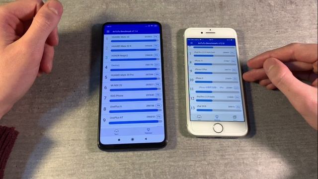 Xiaomi Mi Mix 3 Vs IPhone 8