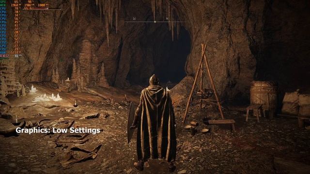 AMD Ryzen 5 5600G + VEGA 7, Elden Ring FPS Benchmark, RAM 16 GB