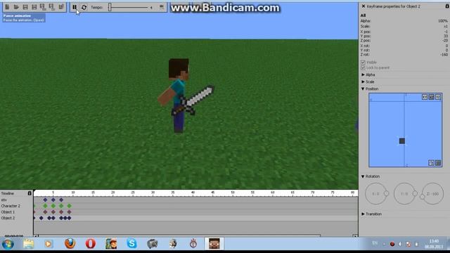 как сделать мультик майнкрафта [часть 2] смотреть онлайн