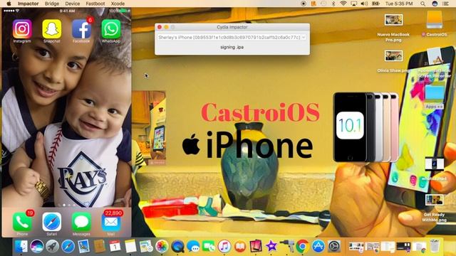 Como Tener Dos Whatsapp En Un iPhone iOS 9++ 10.2 Sin Jailbreak смотреть онлайн