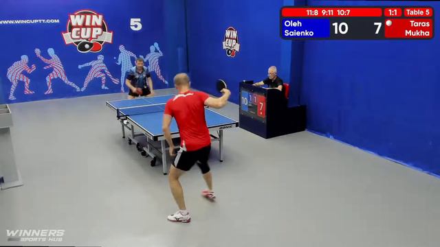 08:30 Саенко Олег 2-3 Муха Тарас стол 5 ЮГ- 2 18.06.22 смотреть онлайн