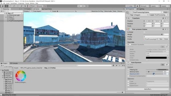 Unity Post Processing - EVERY EFFECT - Unity post-processing stack - bloom, glow, grain, motion blu