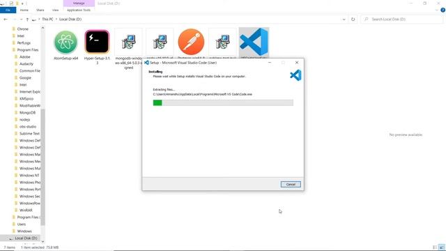 Installing VS Code, Node, MongoDb & Hyper | Tools That We Need | Backend Web Development #3 смотреть онлайн