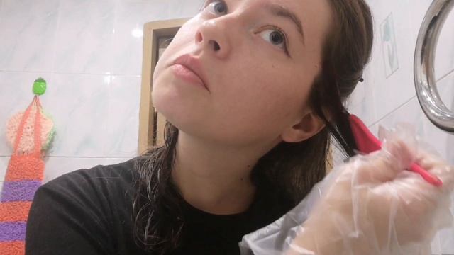 крашу волосы тоникой/делаю скрытое окрашивание смотреть онлайн