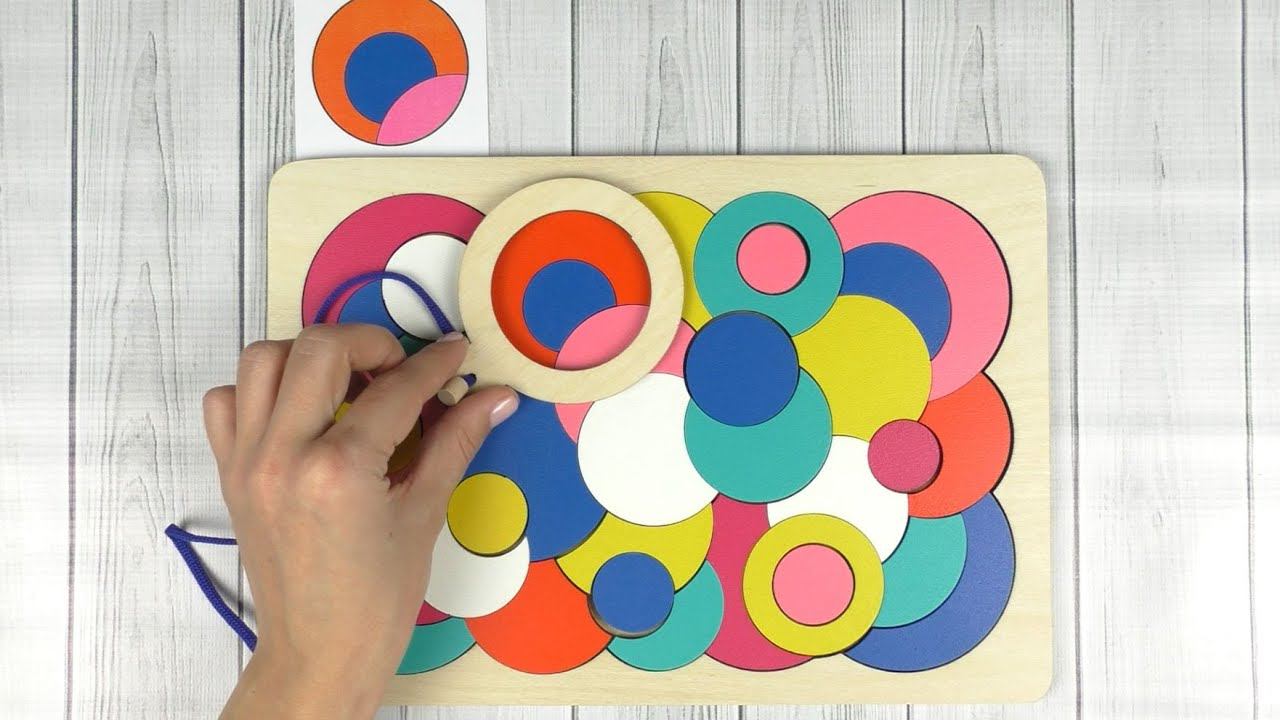 Игра на внимание, зрительное восприятие и логику "Найди круги", Крона смотреть онлайн