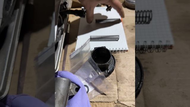 Маслонасос м50 бмв. Замена витой пружины и уплотнения. #bmw #bmwe34 #m50b20 #m50 #m50b30