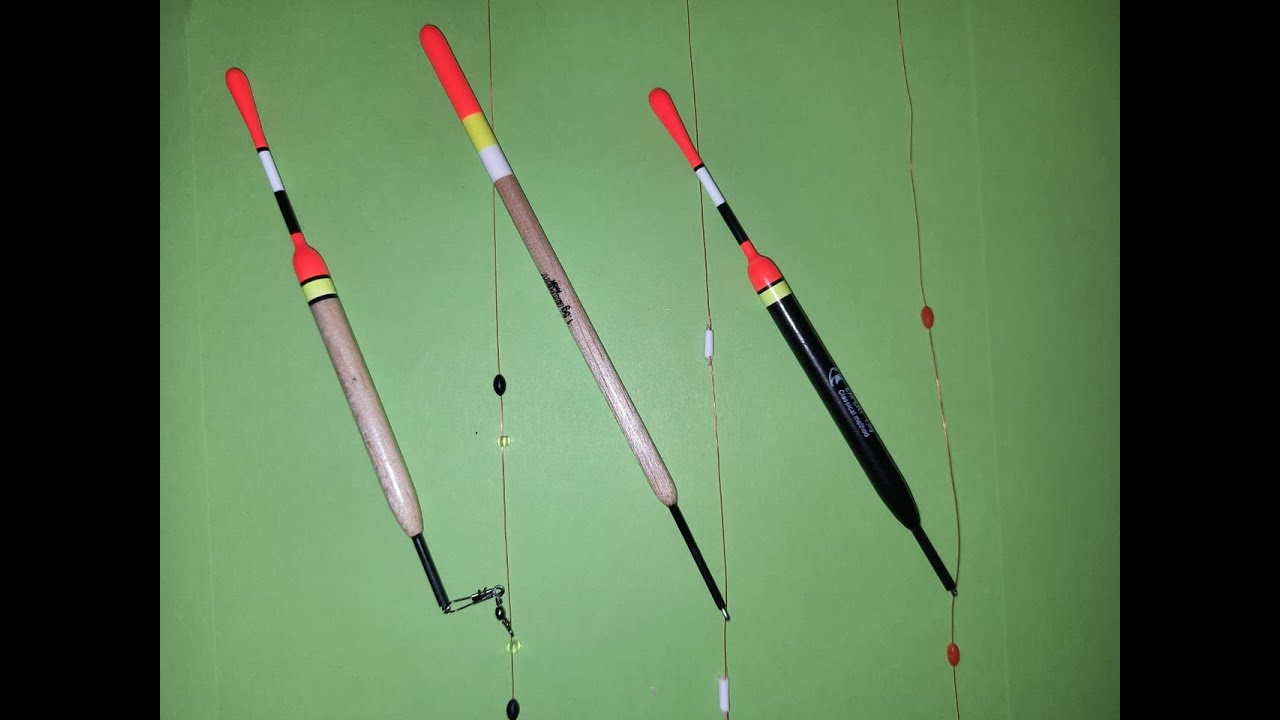 3 СПОСОБА МОНТАЖА СКОЛЬЗЯЩЕГО ПОПЛАВКА на летнюю поплавочную удочку.mp4