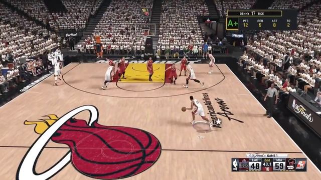 ALLEY OOP SHOW ON THE BIG STAGE! NBA Finals Game 1 vs Clippers! NBA 2K16 My Career Gameplay смотреть онлайн
