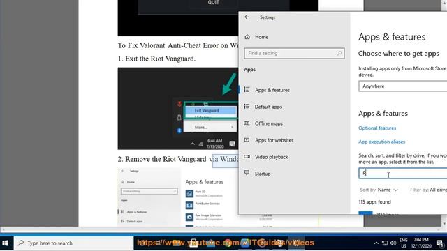 Fix Valorant Anti-Cheat Error on Windows 10 смотреть онлайн